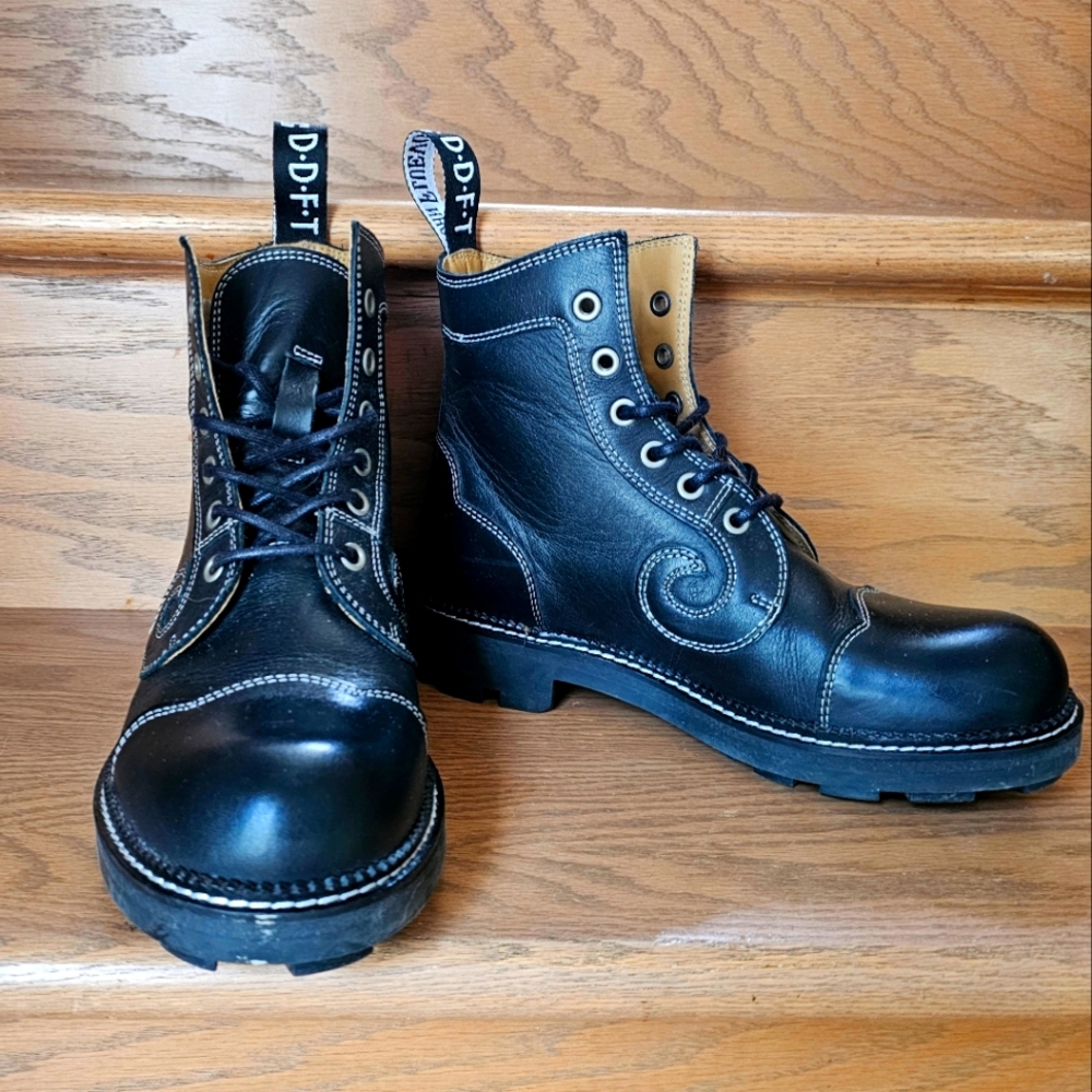 John Fluevog Derby Swirl